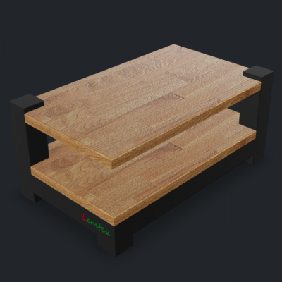 Журнальный столик Steel & Timber