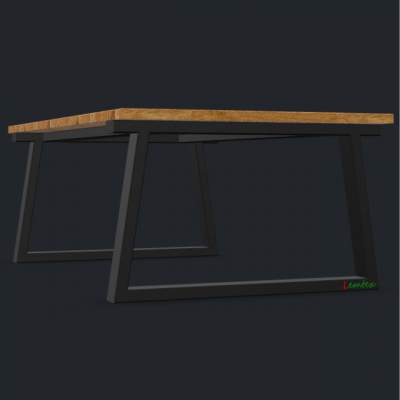 Стол обеденный Steelwood