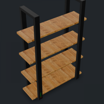 Полка настенная SolidWood