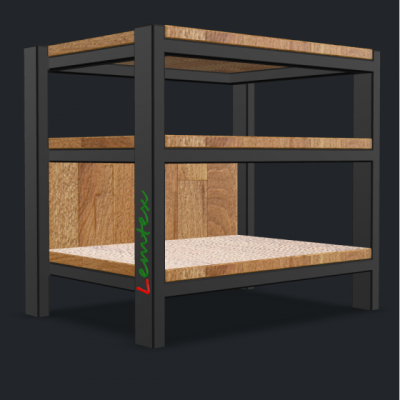 Прикроватная тумба Metalwood